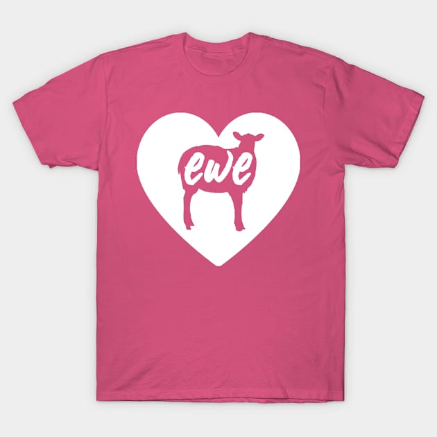 Love Ewe T-Shirt by FizziKiwi